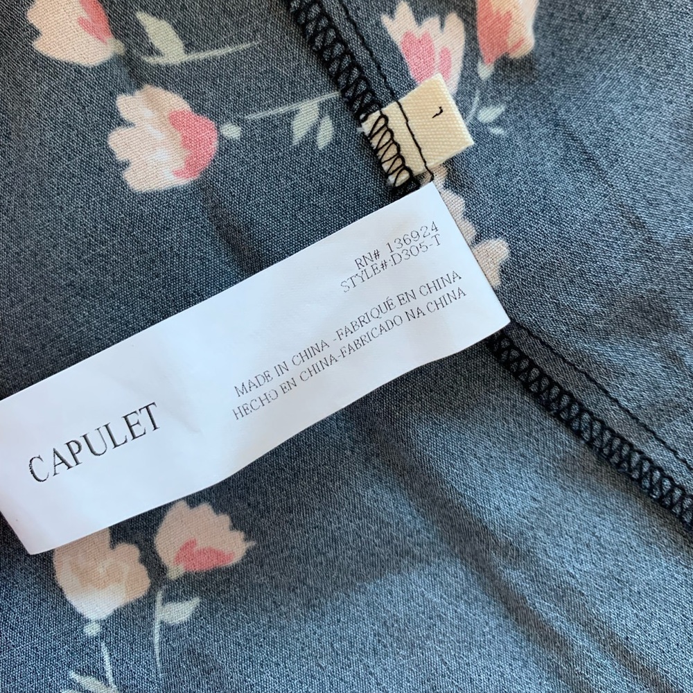 Capulet Navy Floral Mini Dress - Picture 11 of 11